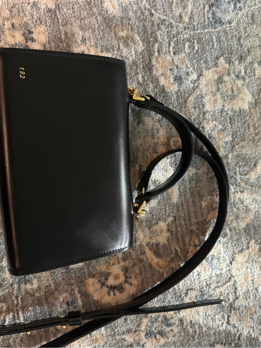 RSVP Paris Munchkin Black leather bag - Picture 7 of 16